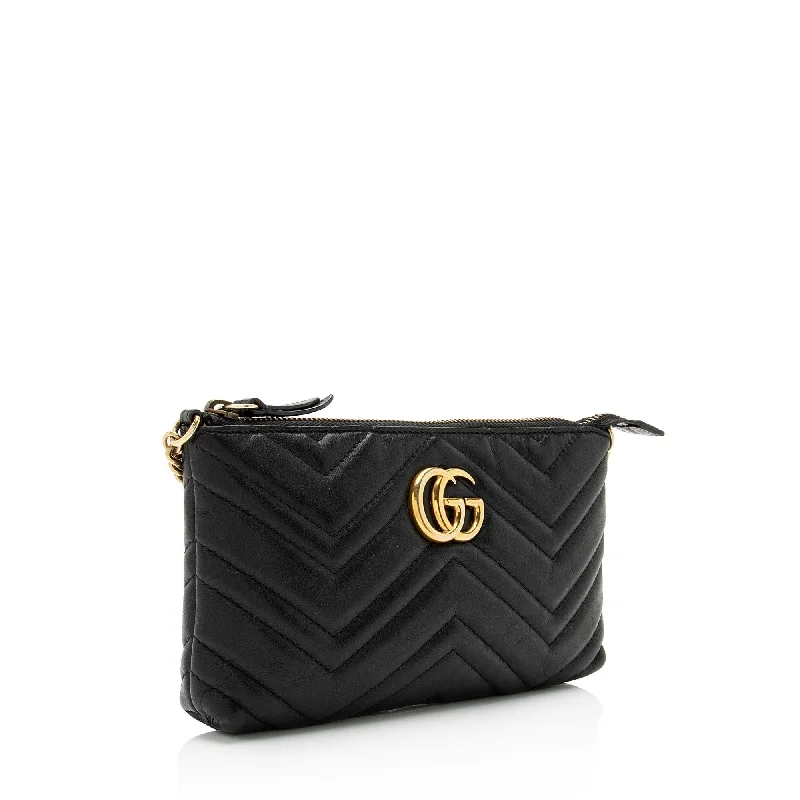 Ladies Gucci Dionysus bags with a detachable shoulder strapGucci Matelasse Leather GG Marmont Mini Chain Bag (SHF-CwKDsc)