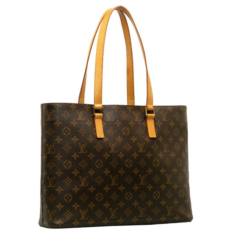 Louis Vuitton bags with a chain - link trim and a leather body for a modern edgeLouis Vuitton Monogram s Bag M51155 Brown PVC Leather  Louis Vuitton