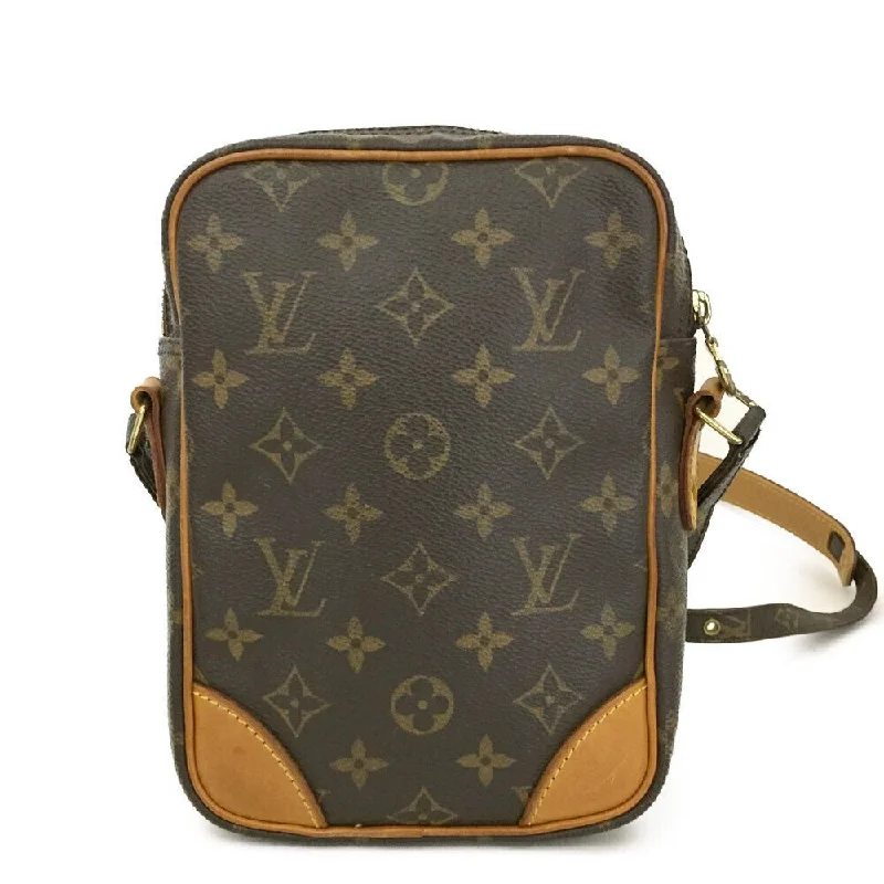 Louis Vuitton bags with a chain - link trim and a leather body for a modern edgeLouis Vuitton Monogram Amazone Cross body