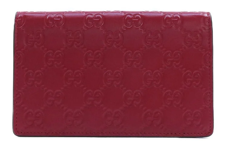 Gucci handbags for women with a metal - framed clasp(WMNS) GUCCI Canvas Single Shoulder Bag Mini Red 481291-0G6ET-6483