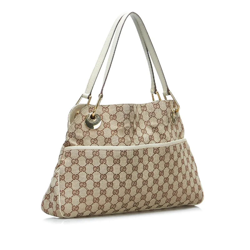 Gucci handbags for women with a back - zip pocketGucci GG Canvas Eclipse (C2gVnU)