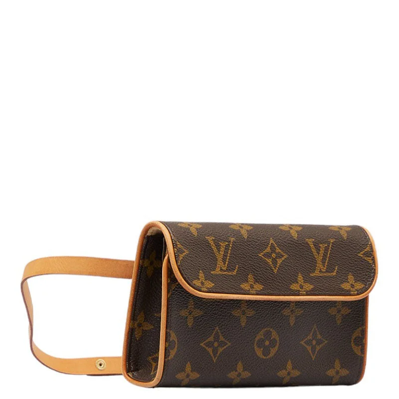 Louis Vuitton bags with a chain - link trim and a leather body for a modern edgeLouis Vuitton Pochette Florentine XS Belt Bag Waist Bag M51855