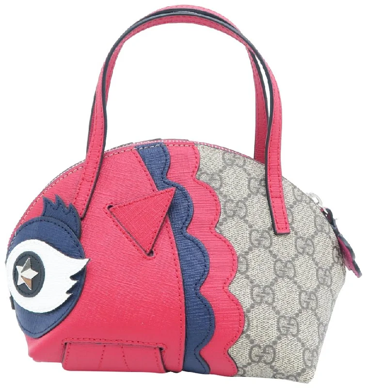 Ladies Gucci Dionysus bags with a star - shaped charmGucci Children Grey Gg Supreme Canvas Tote