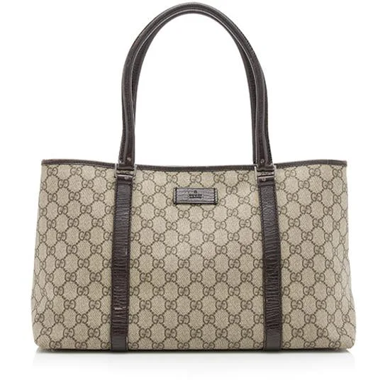 Gucci handbags for women with a beaded trimGucci GG Supreme Joy E/W Tote