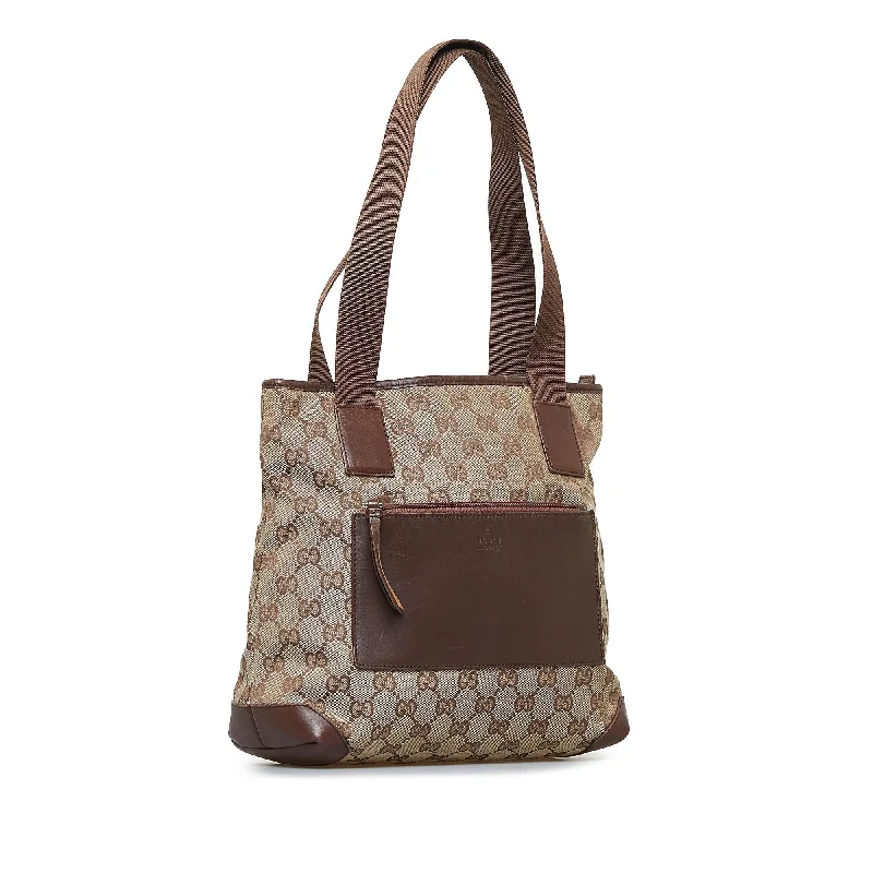 Women Gucci bags with a detachable mirror insideGucci GG Canvas Shoulder Bag (SHG-XOt55K)