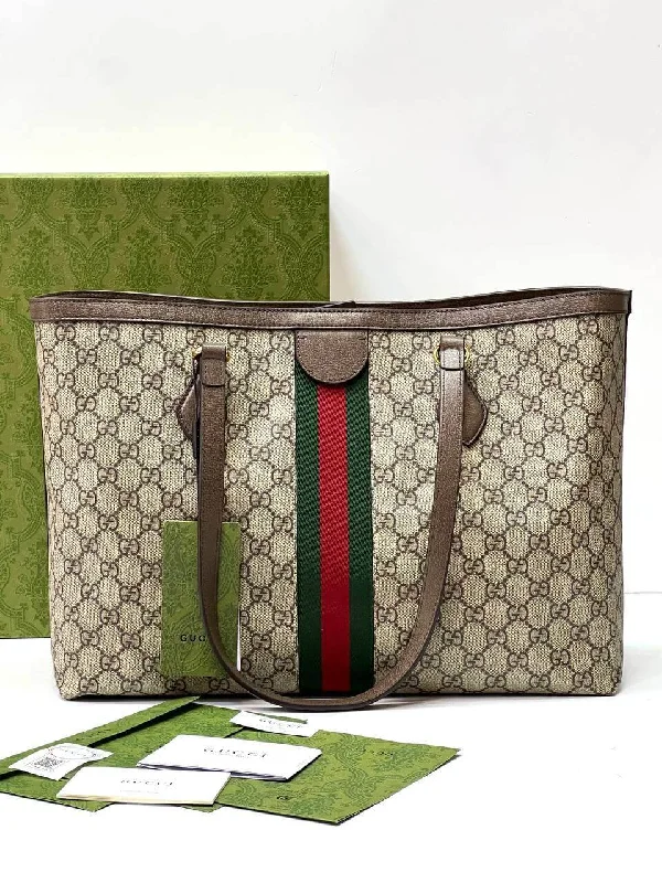 Women Gucci bags with a magnetic snap closure for easy accessGucci Ophidia tote bag