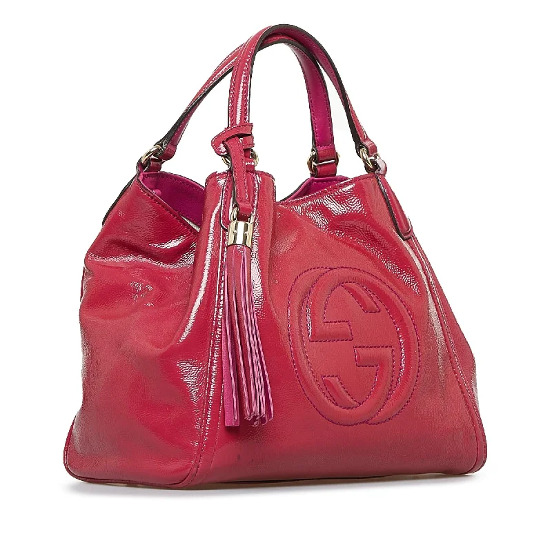 Women Gucci backpacks with a luxurious leather finishGucci Soho Satchel (SHG-WcDjIz)