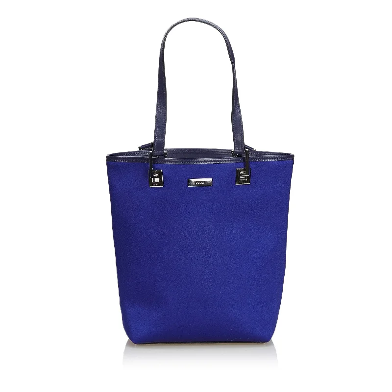 Gucci Marmont bags for women with a snakeskin - effect panelGucci Blue Canvas Fabric Tote Bag Italy