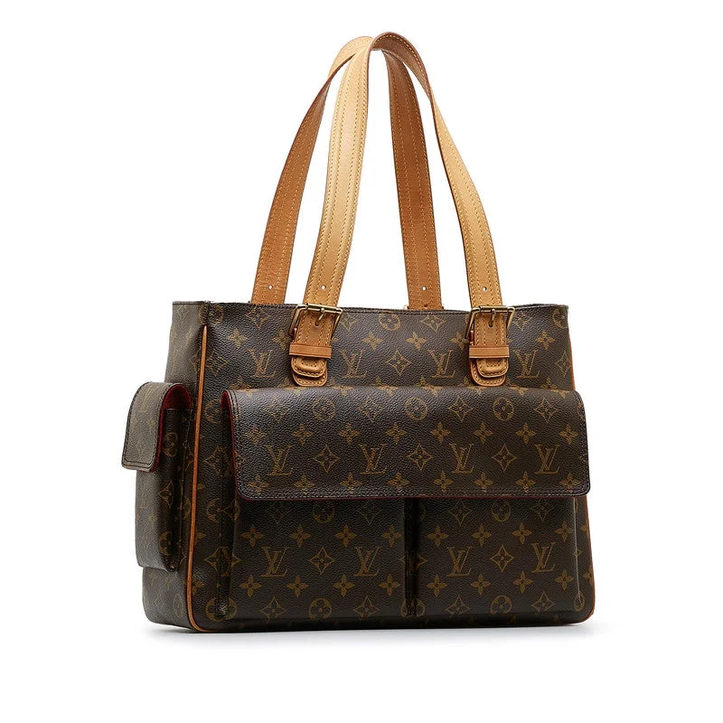 Louis Vuitton bags with a chain - link trim and a leather body for a modern edgeLouis Vuitton Multiple City in Monogram Brown Shoulder Bag M51162