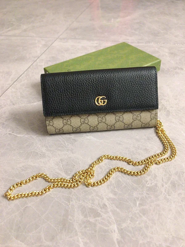 Women Gucci crossbody bags with a woven leather strapWF - Gucci Bags - 1525