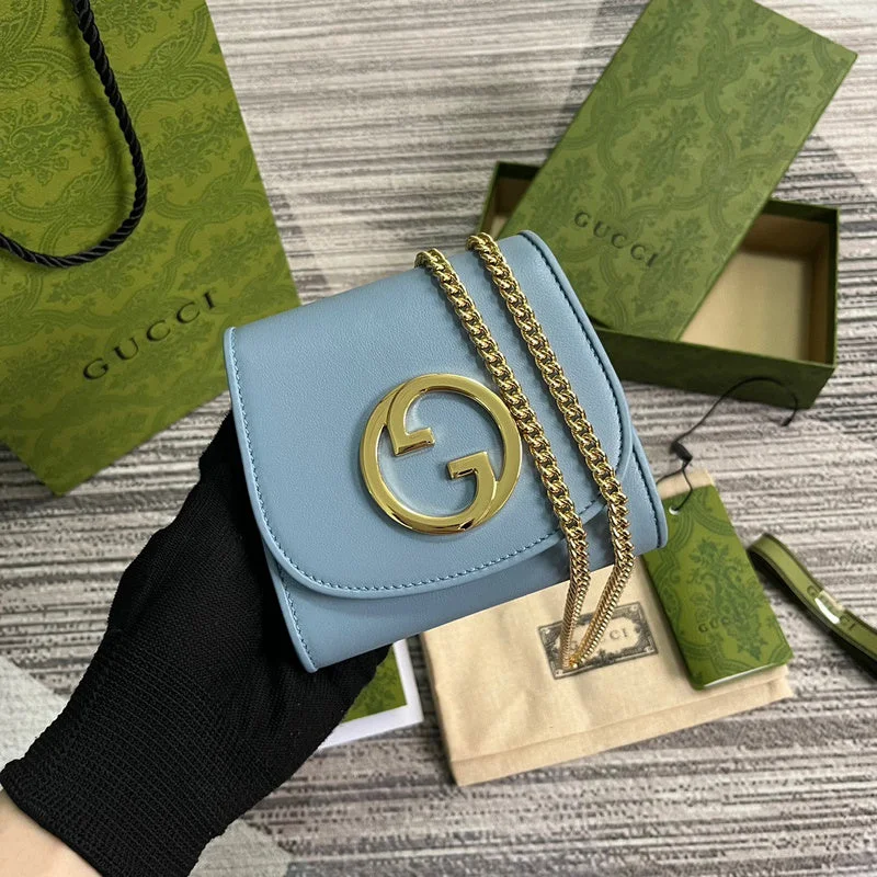 Women Gucci Sylvie bags with a monogram - embossed leatherWF - Gucci Bags - 1509