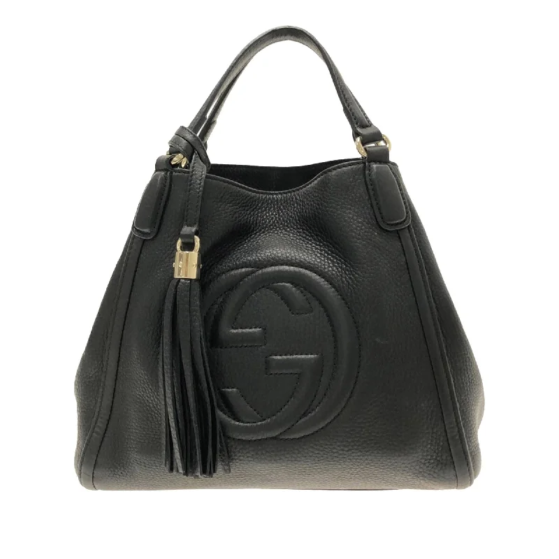 Gucci tote bags for women with a spacious interiorGucci Soho Satchel (SHG-MQrFpC)