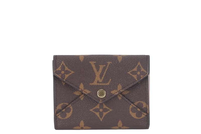 Louis Vuitton bags with a chain - link trim and a leather body for a modern edgeLOUIS VUITTON CELESTE WALLET (M81665) YEAR 2024 MONOGRAM CANVAS WITH DUST COVER AND BOX