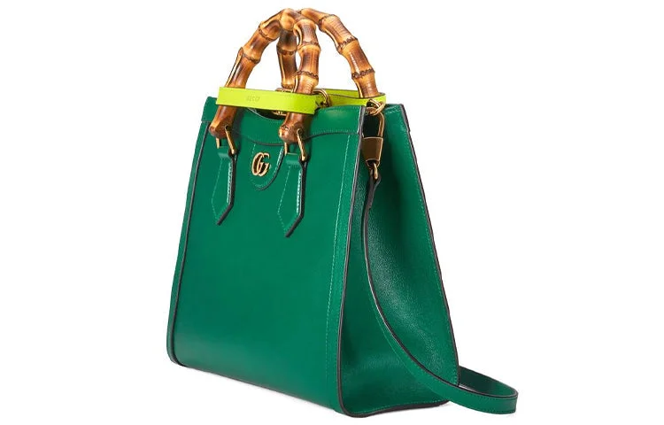 Gucci backpacks for women with a hidden back pocket(WMNS) GUCCI Diana Series Hand Bag Small Green 660195-17QDT-3177