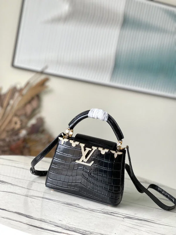 Louis Vuitton bags with a chain - link trim and a leather body for a modern edgeBC - LOUIS VUITTON BAGS - 215