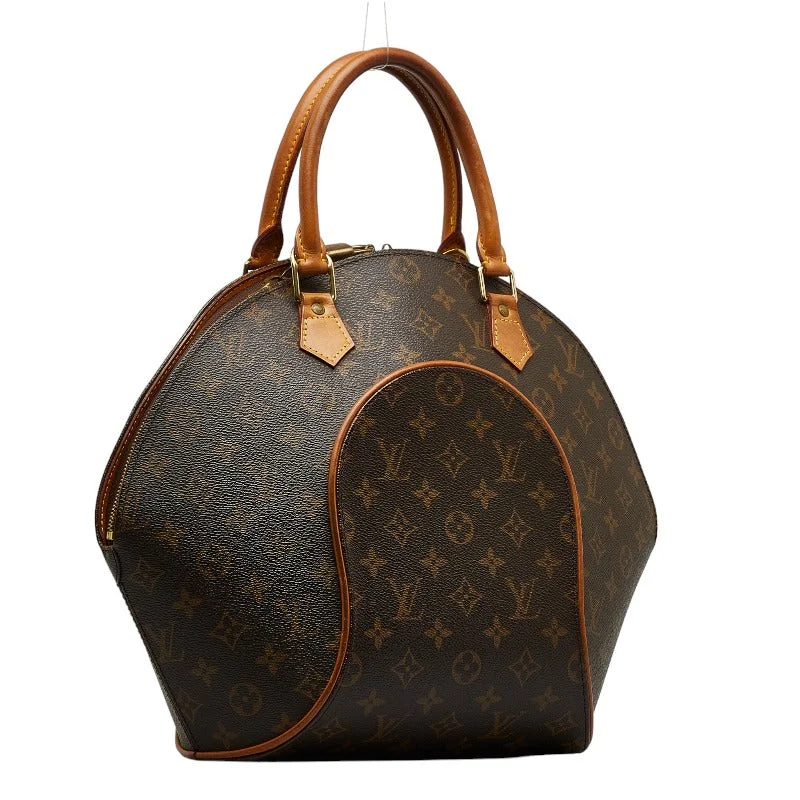 Louis Vuitton bags with a chain - link trim and a leather body for a modern edgeLouis Vuitton Monogram Ellipse MM Shoulder Bag M51126 Brown