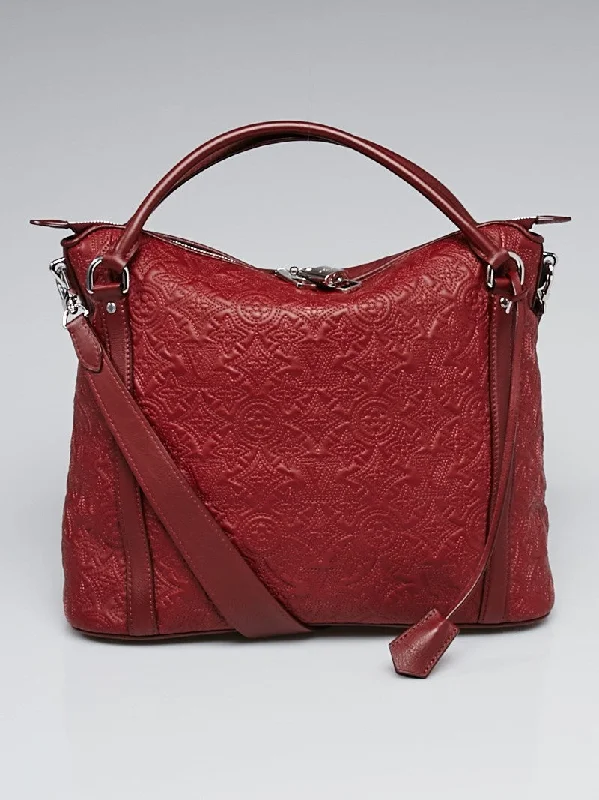 Louis Vuitton bags with a chain - link trim and a leather body for a modern edgeLouis Vuitton Antheia Ixia Handbag Python Pm