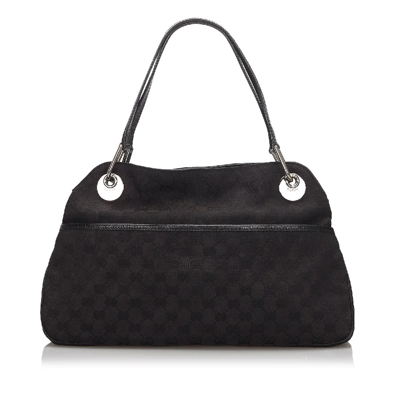 Gucci Dionysus bags for women with tiger - head claspsGucci Black Canvas Fabric GG Eclipse Tote Bag Italy