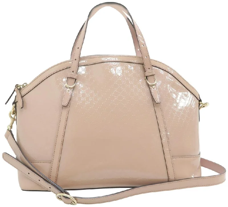 Ladies Gucci Dionysus bags with a detachable shoulder strapGucci Microguccissima Nice Nude-pink Patent Tote