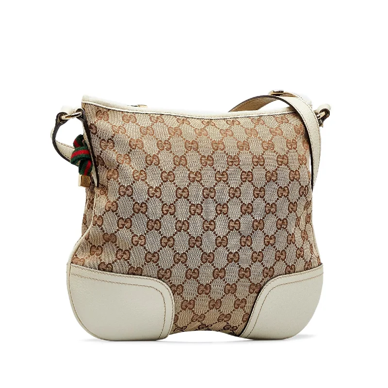 Gucci tote bags for women with a spacious interiorGucci GG Canvas Princy Crossbody (SHG-Ny1Zt1)