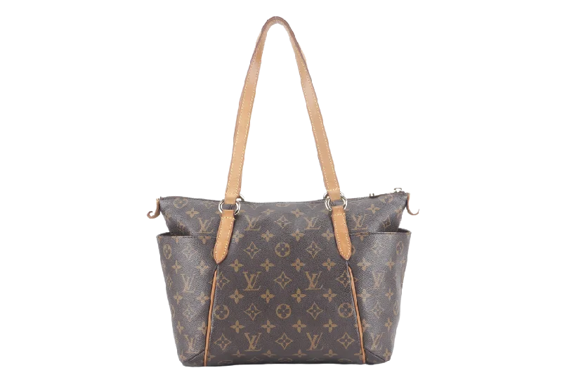 Louis Vuitton bags with a chain - link trim and a leather body for a modern edgeLOUIS VUITTON TOTALLY MM MONOGRAM CANVAS GOLD HARDWARE NO DUST COVER