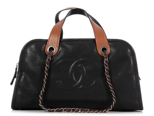 Chanel Medium Tote Bag for Office LadiesChanel Dark Green In the Mix Bowler