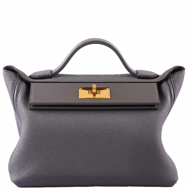 Hermès 24/24 29 Etain Swift & Togo Gold Hardware