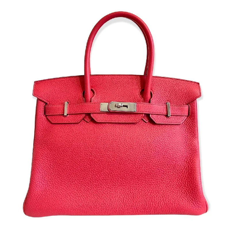 Hermes 30cm Bougainvillea Clemence w/ Palladium Hardware