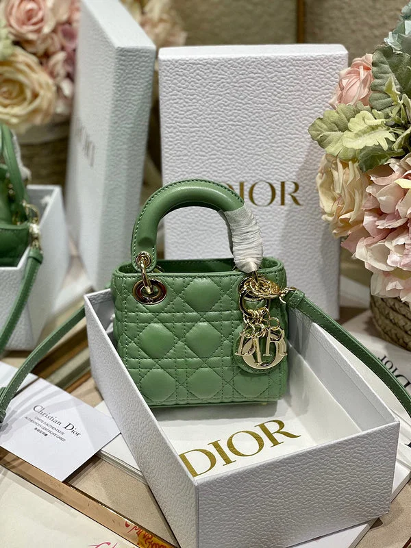 Christian Dior handbags with a snap - button closure and a decorative buckleBC - Dior Bags - 052