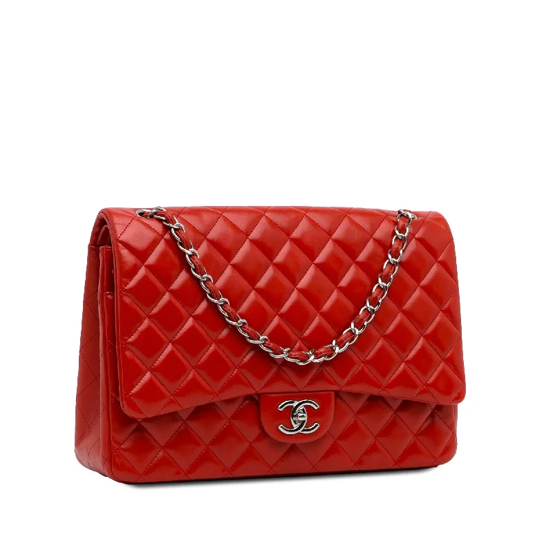 Chanel Designer Handbag with Unique DesignChanel Maxi Classic Lambskin Double Flap (WfdiUz)