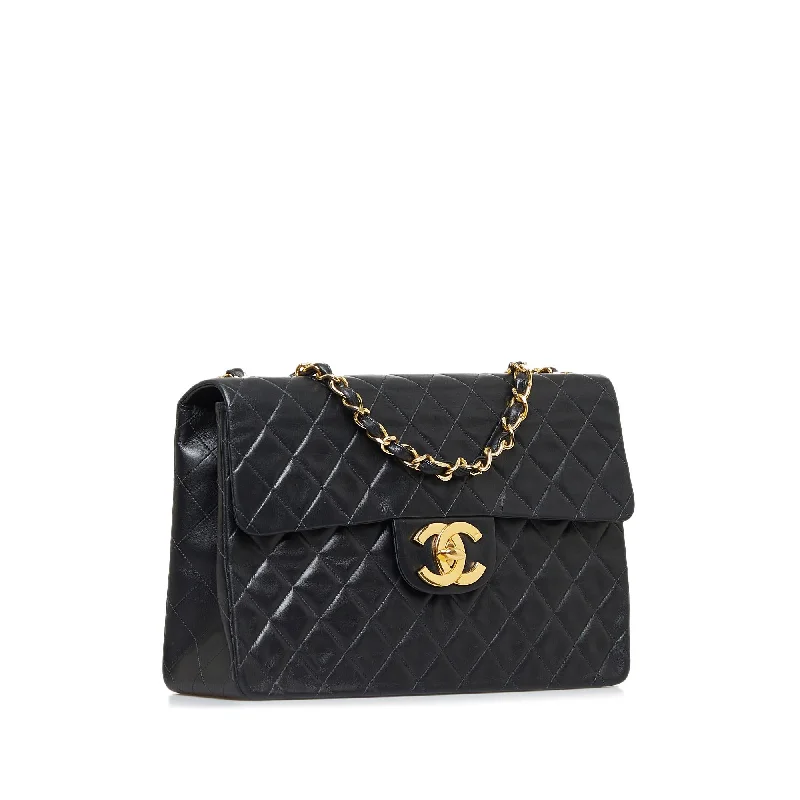 Chanel Luxury Handbag for High - End EventsChanel Maxi Classic Lambskin Single Flap (NOkbrf)