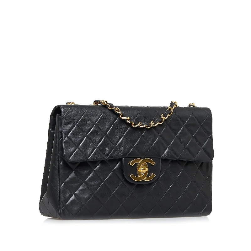 Chanel Small Crossbody Bag for TravelChanel Maxi Classic Lambskin Single Flap (ZCH0EY)