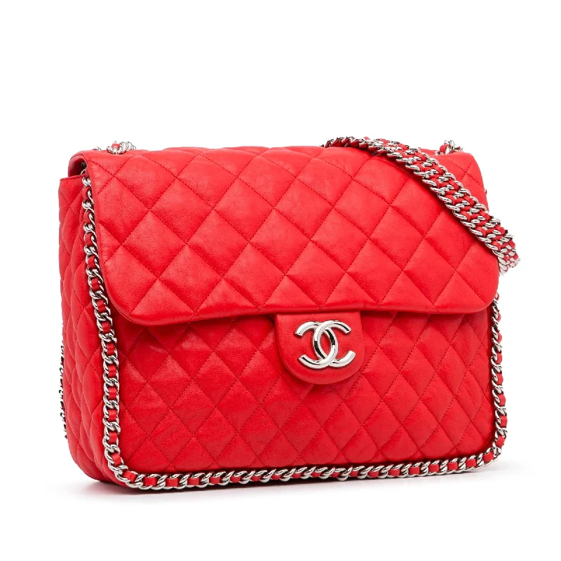 Chanel Medium Tote Bag for Office LadiesChanel Maxi Lambskin Chain Around Flap (TmpBts)