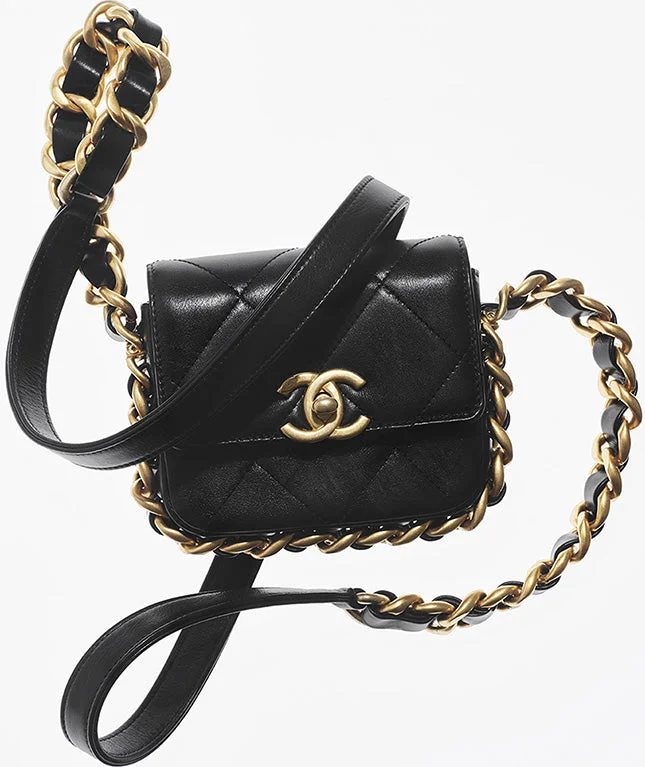 Chanel Chain Strap Handbag for Everyday UseCHANEL QUILTED CALFSKIN MINI FRAMING CHAIN BAG