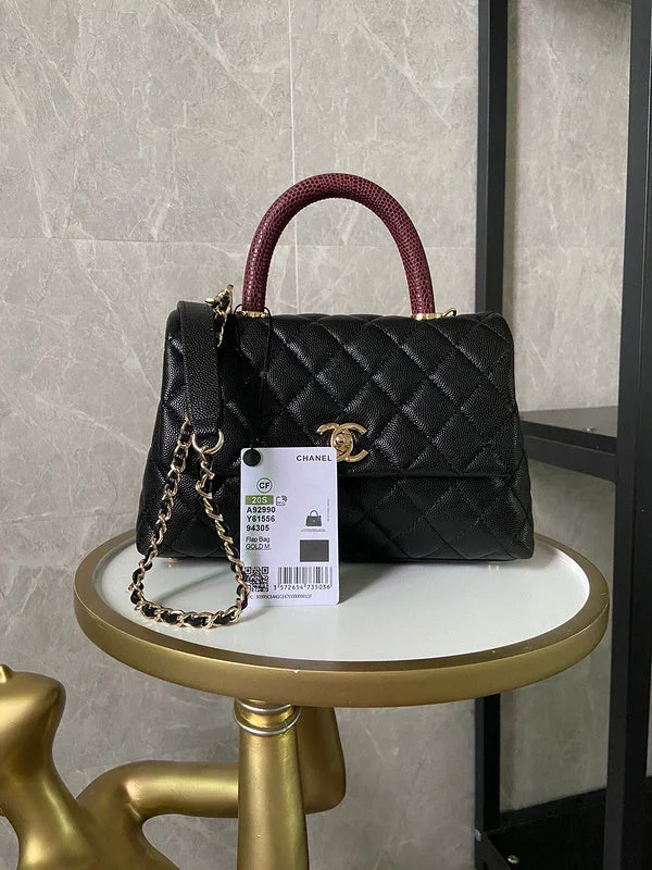 Chanel Black Handbag for Business MeetingsWF - Chanel Bags - 2232