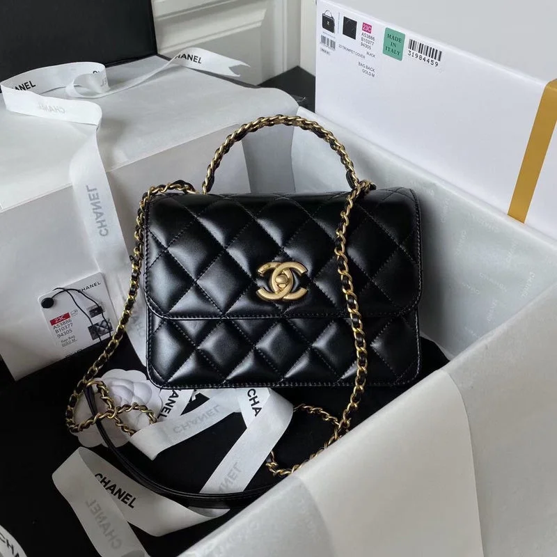 Chanel Black Handbag for Business MeetingsWF - Chanel Bags - 2243