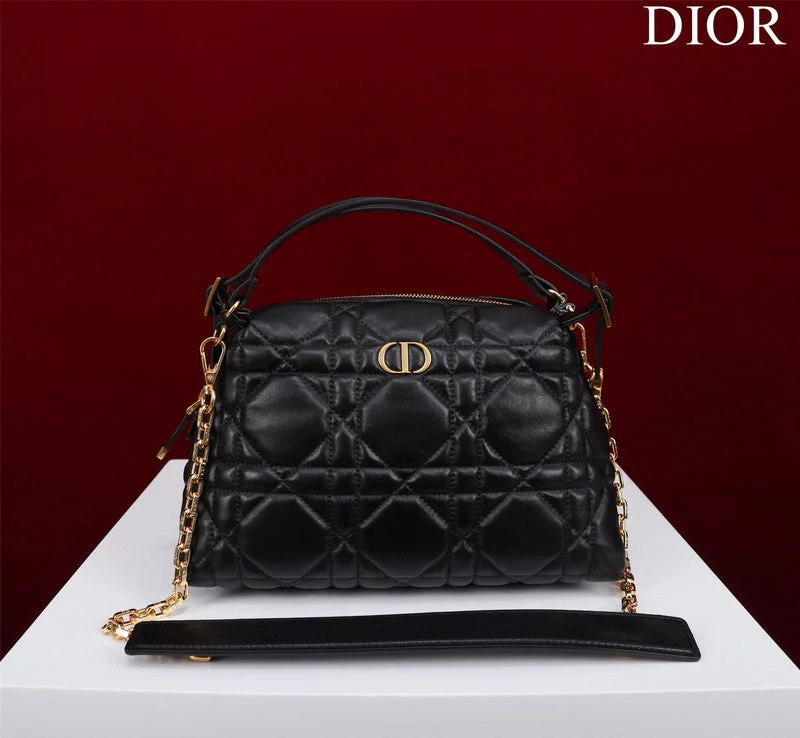 Stylish Christian Dior shoulder bags with a tassel - adorned zipperDior Bag