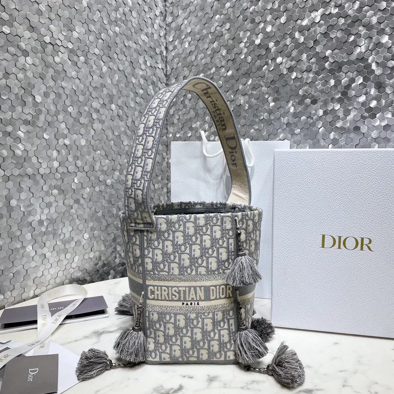 Christian Dior handbags with a snap - button closure and a decorative buckleDior Bag