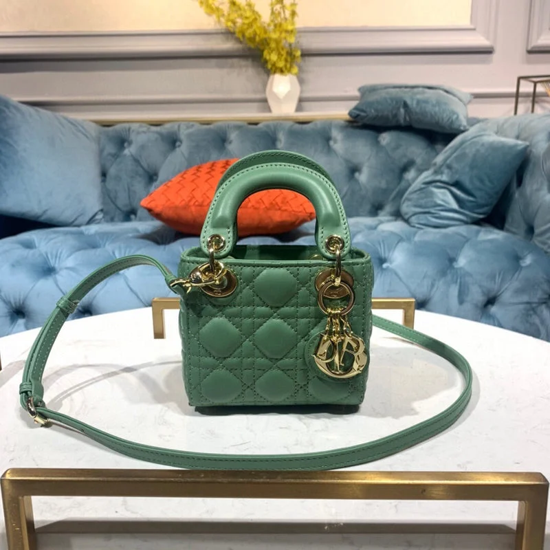 Christian Dior handbags with a snap - button closure and a decorative buckleDior Bag