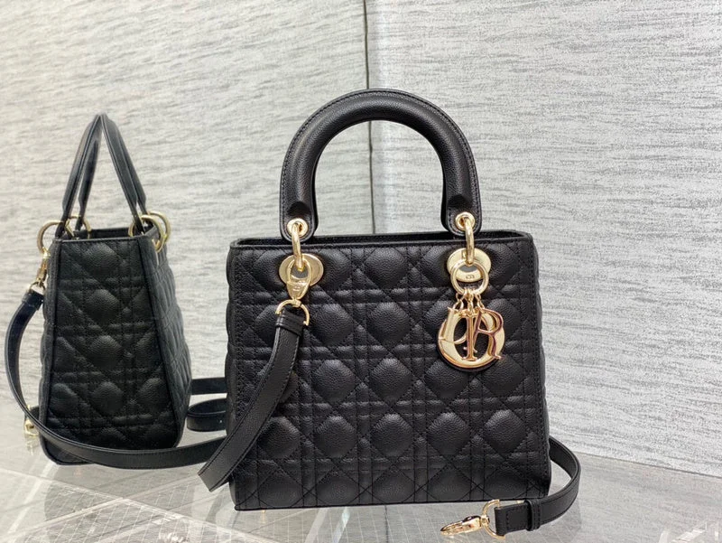 Christian Dior handbags with a snap - button closure and a decorative buckleDior Bag