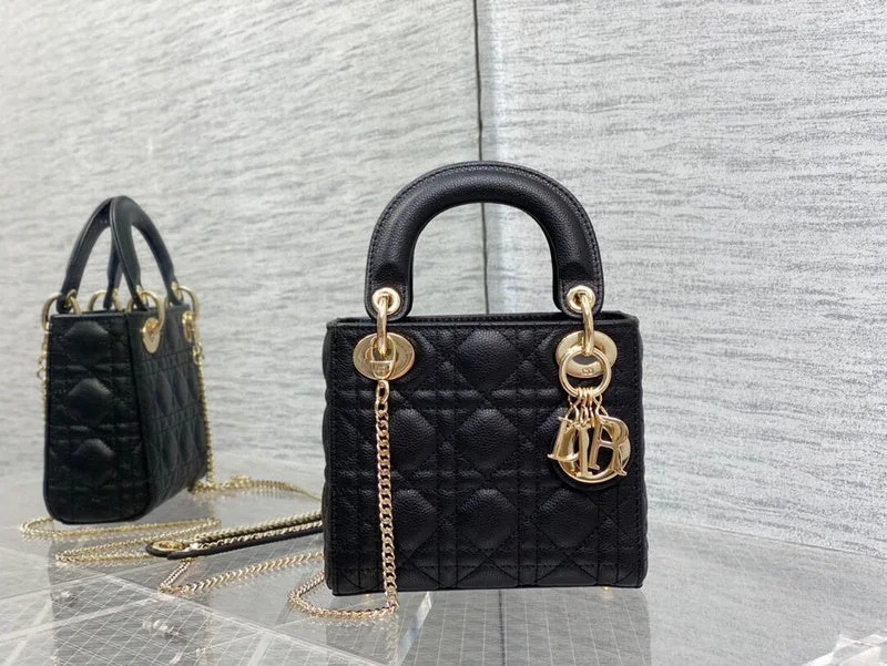 Christian Dior bags with a quilted pattern and gold - toned hardwareDior Bag