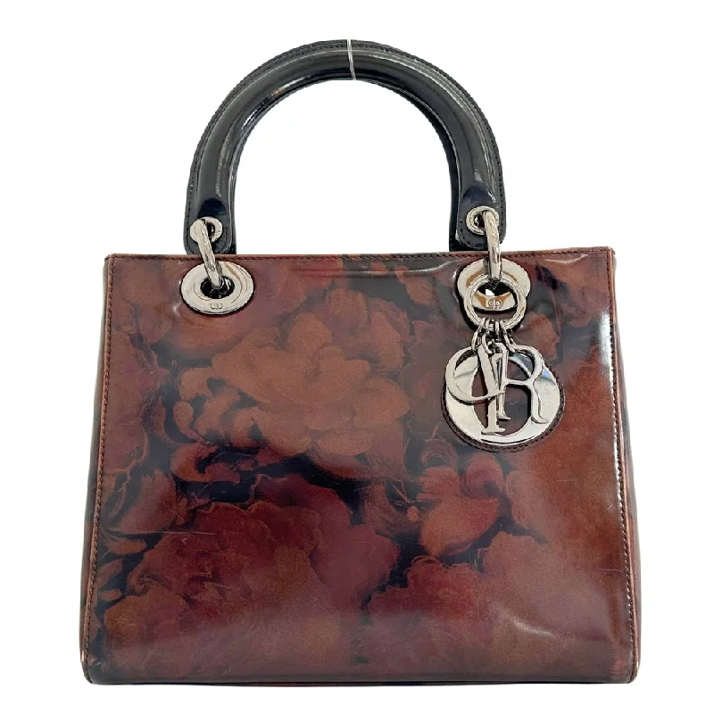 Christian Dior handbags with a snap - button closure and a decorative buckleDior Lady Dior Handbag