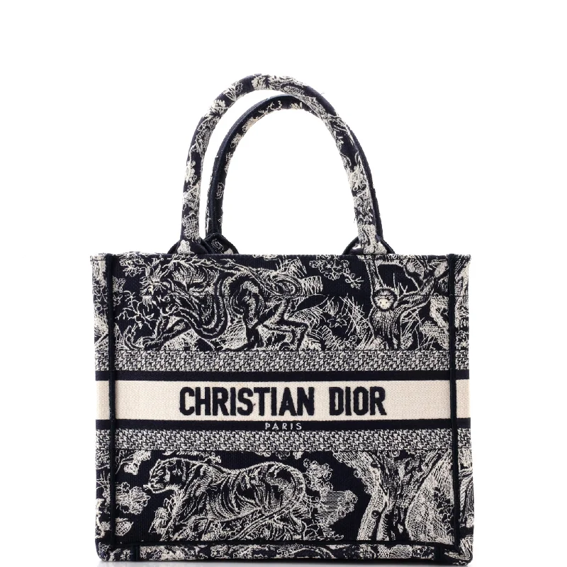 Fashion - forward Christian Dior tote bags for the modern womanBook Tote Embroidered Canvas Small